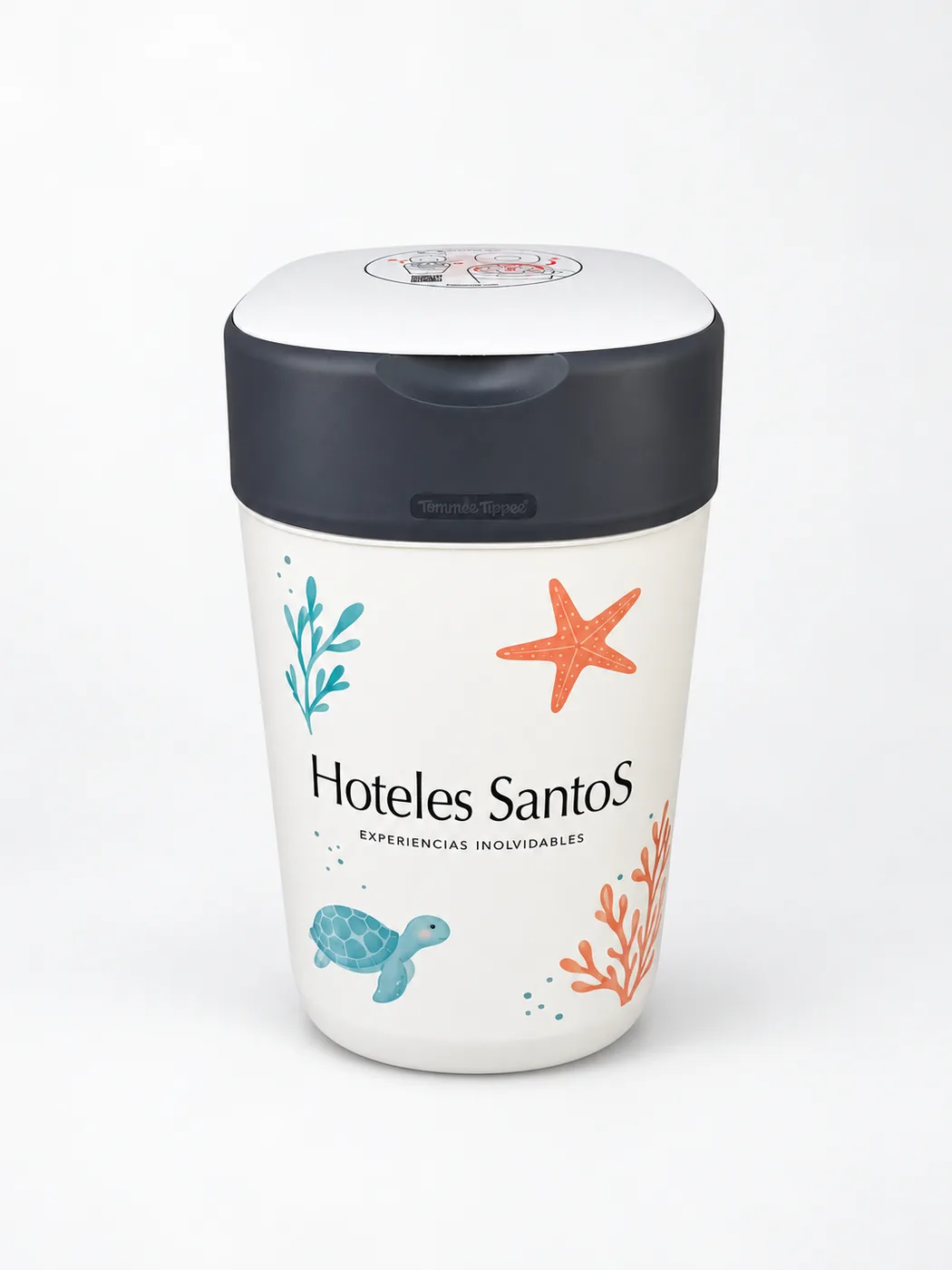 Contenedor KALEIDOOK personalizado para Hoteles Santos