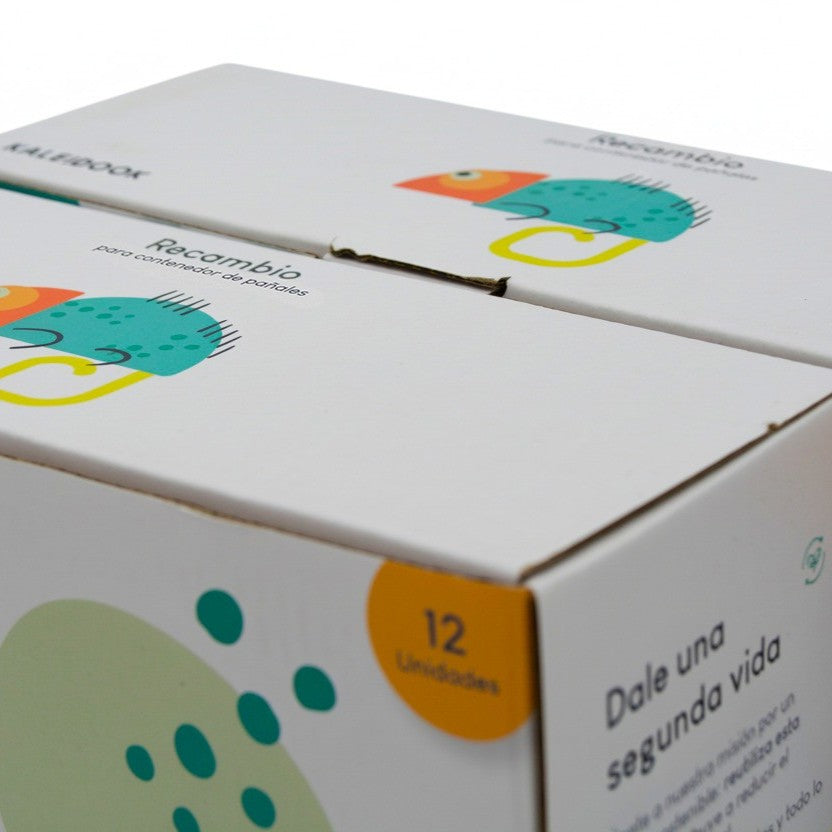 Recambios contenedor de pañales | Pack 24 unidades | KALEIDOOK