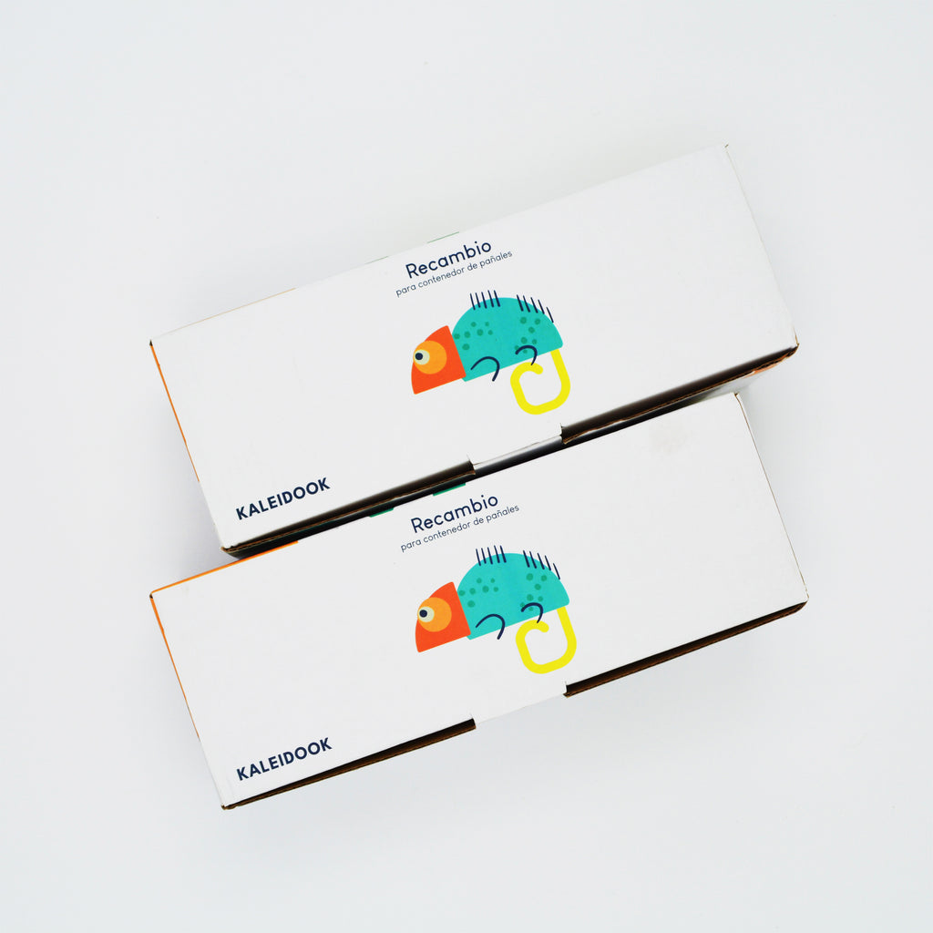 Recambios contenedor de pañales | Pack 24 unidades | KALEIDOOK