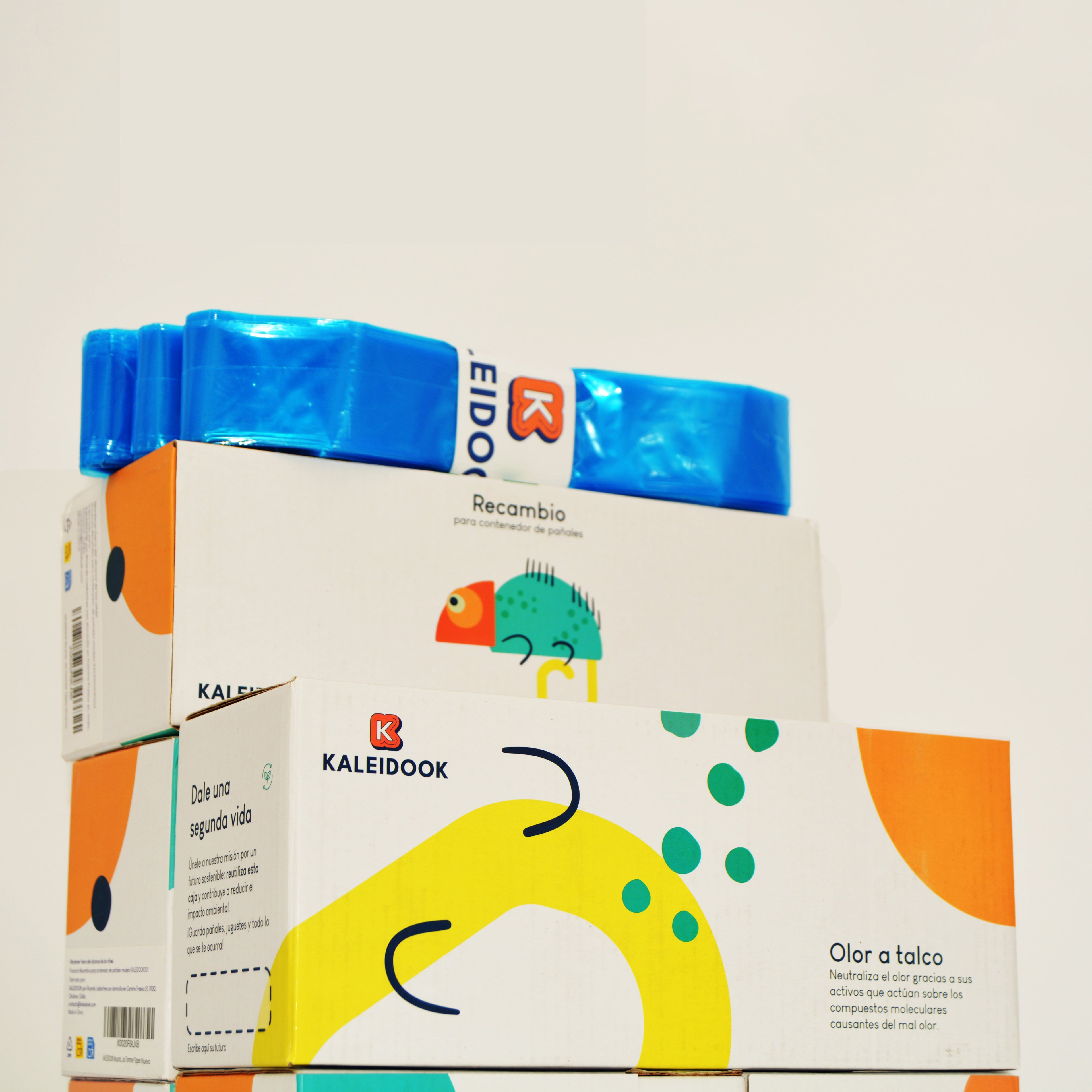 Recambios contenedor de pañales | Pack 60 unidades | KALEIDOOK
